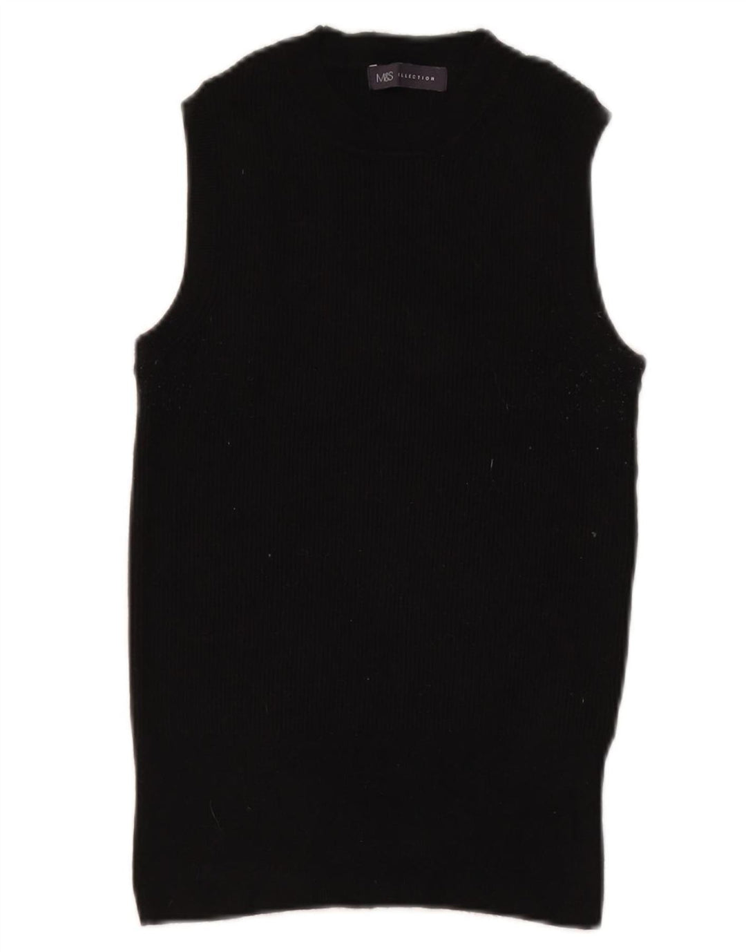 Marks & Spencer Γυναικείο γιλέκο Tank Top UK 14 Medium Black Viscose