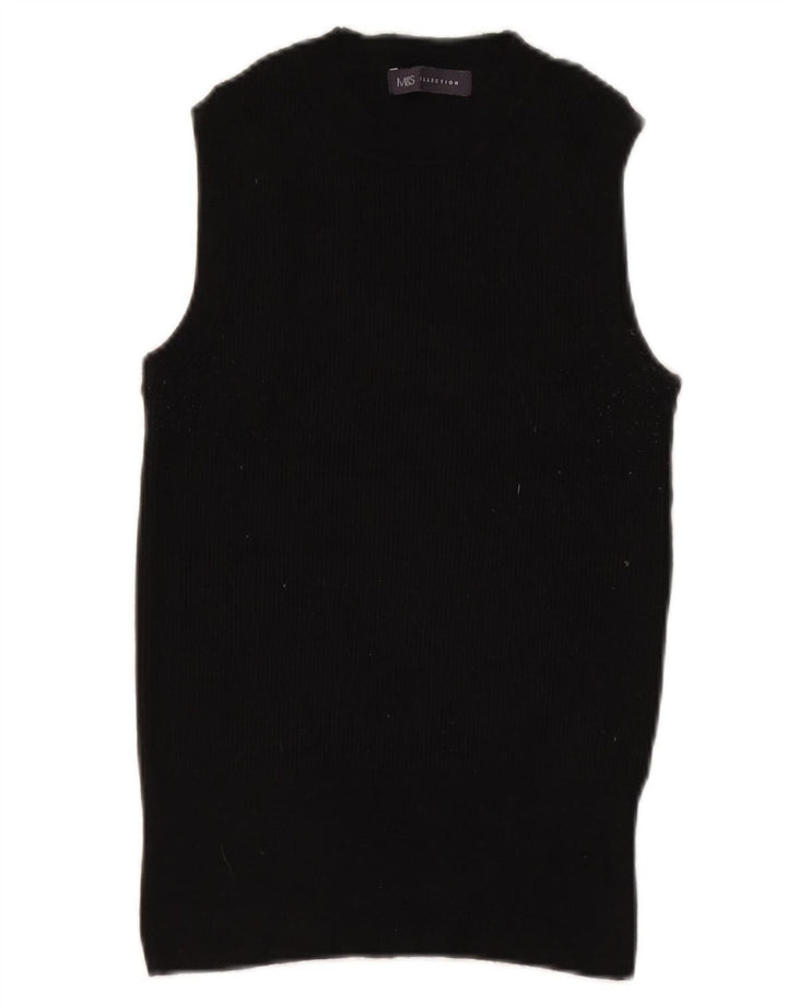 Marks & Spencer Γυναικείο γιλέκο Tank Top UK 14 Medium Black Viscose