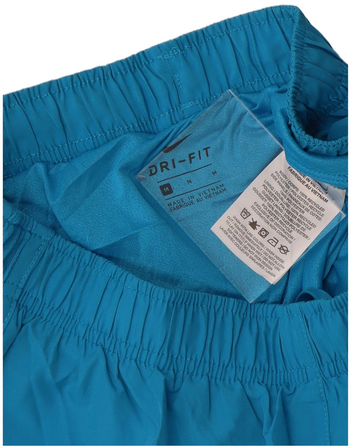 Γυναικείο αθλητικό σορτς NIKE Dri Fit UK 14 μεσαίου μπλε πολυεστέρα