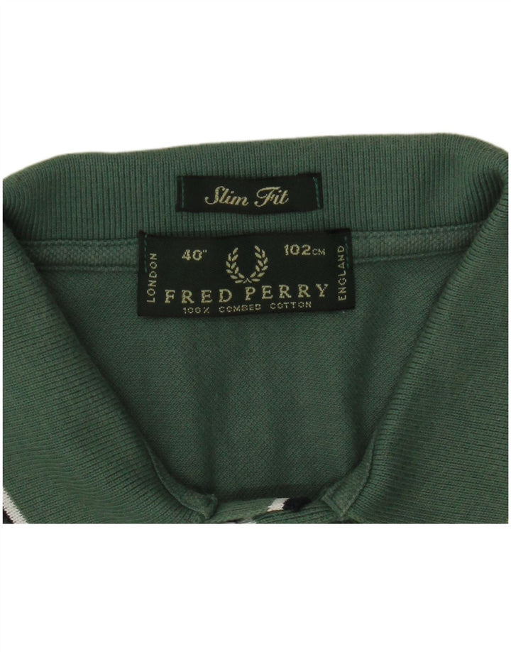 Fred Perry Ανδρικό πουκάμισο Polo Slim Fit, μεσαίο βαμβακερό