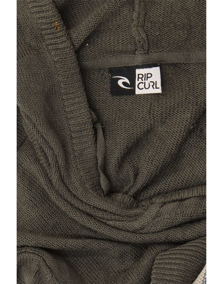 Ανδρικό πουλόβερ με κουκούλα Rip Curl Ζακέτα Μεσαίο Γκρι Ριγέ