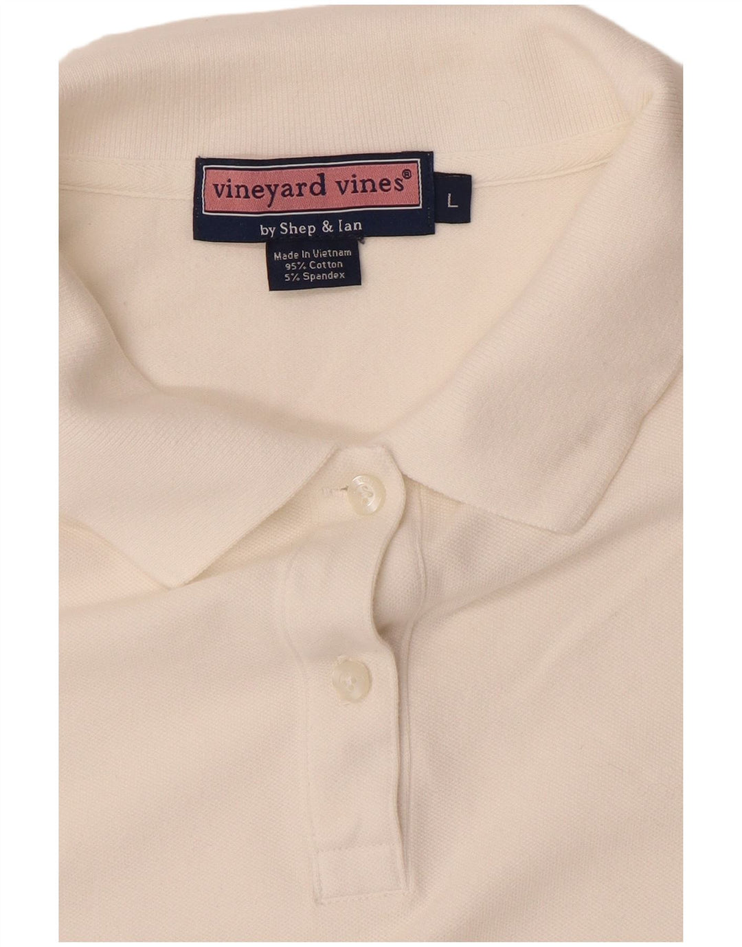 VINEYARD VINES Γυναικείο πουκάμισο πόλο UK 16 μεγάλο λευκό βαμβακερό