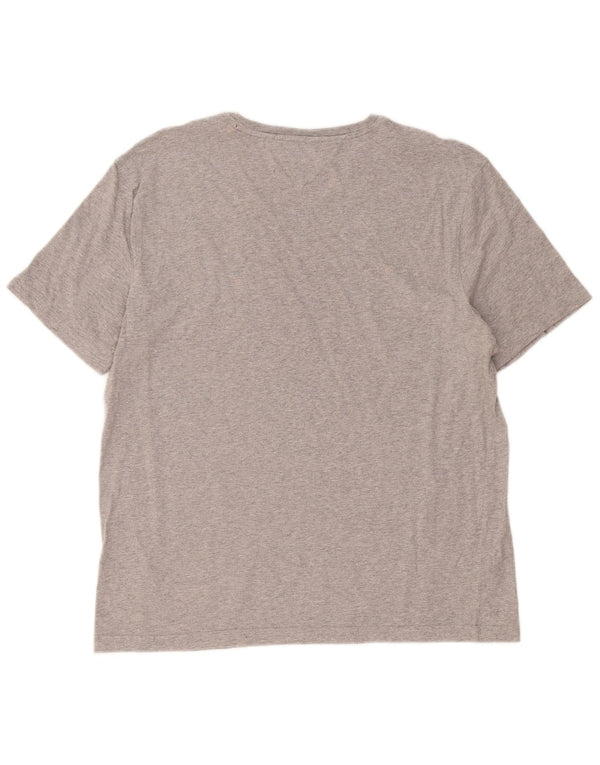 Ανδρικό T-Shirt Tommy Hilfiger Top XL Γκρι βαμβακερό