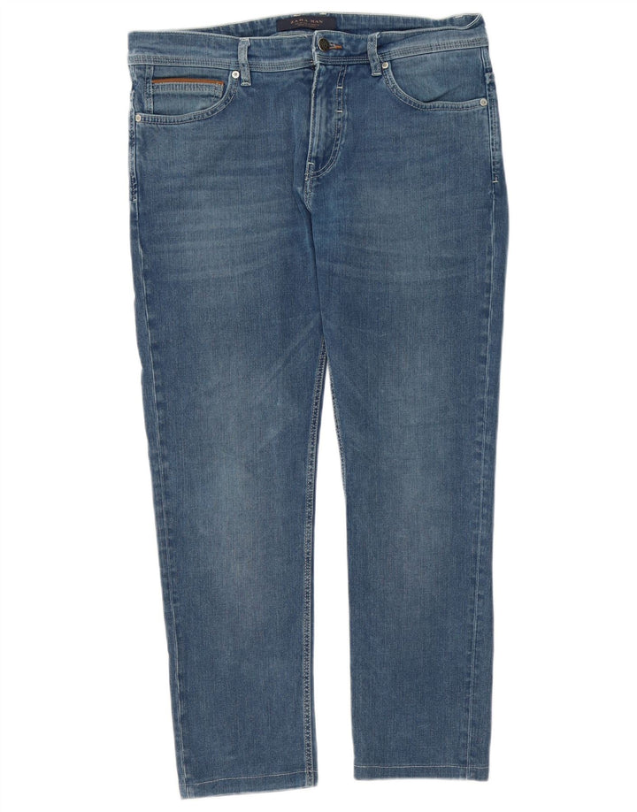 Zara Ανδρικό Slim Jeans EU 42 Large W32 L26 Blue
