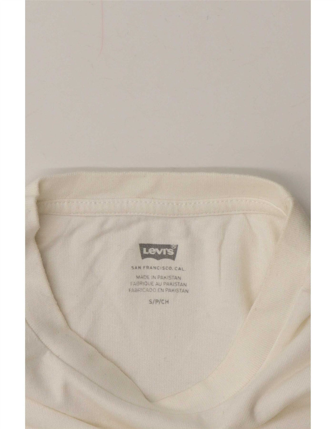 Ανδρικό γραφικό T-Shirt Levi's Top Small White