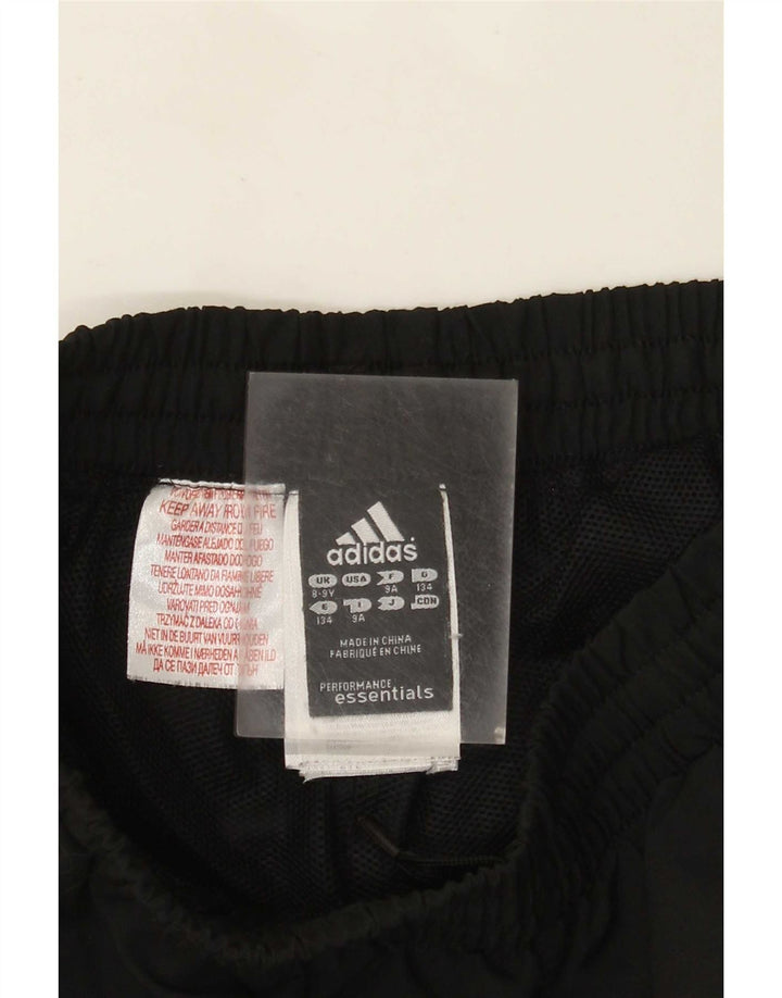 Παντελόνι αθλητικής φόρμας Adidas Boys 8-9 Years Black Polyester