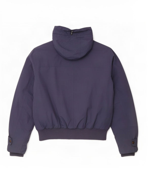 Tucano Urbano Ανδρικό μπουφάν με κουκούλα UK 40 Large Navy Blue Polyester