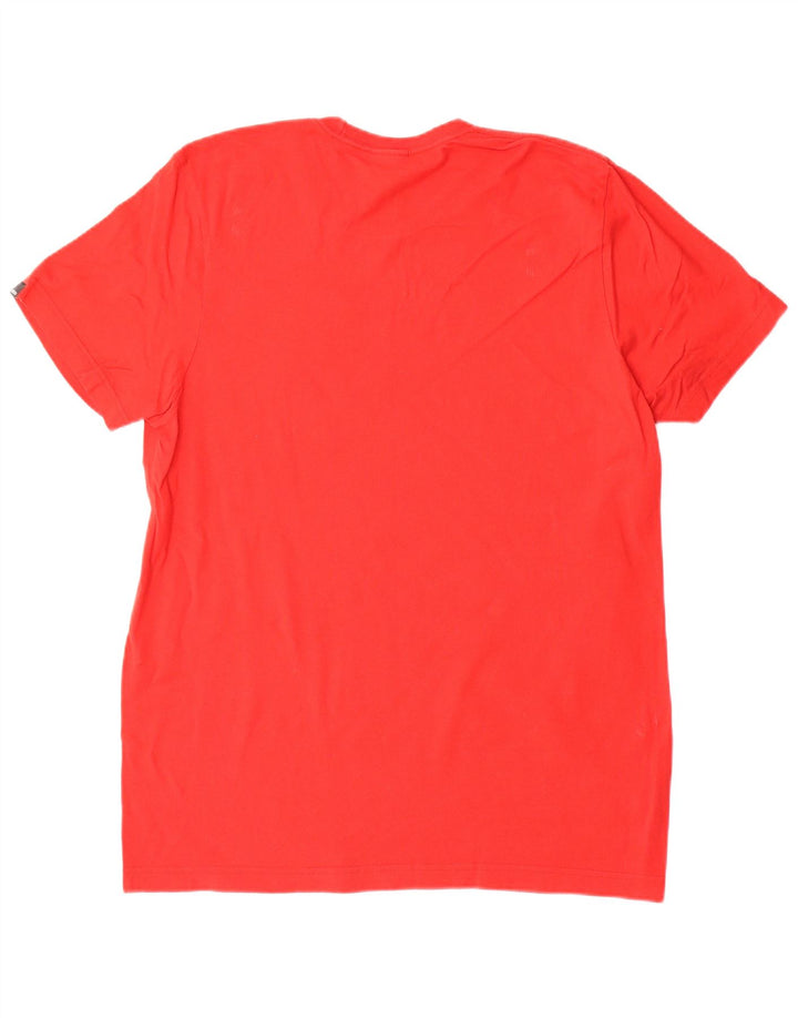 Ανδρικό γραφικό μπλουζάκι ADIDAS Top Medium Red