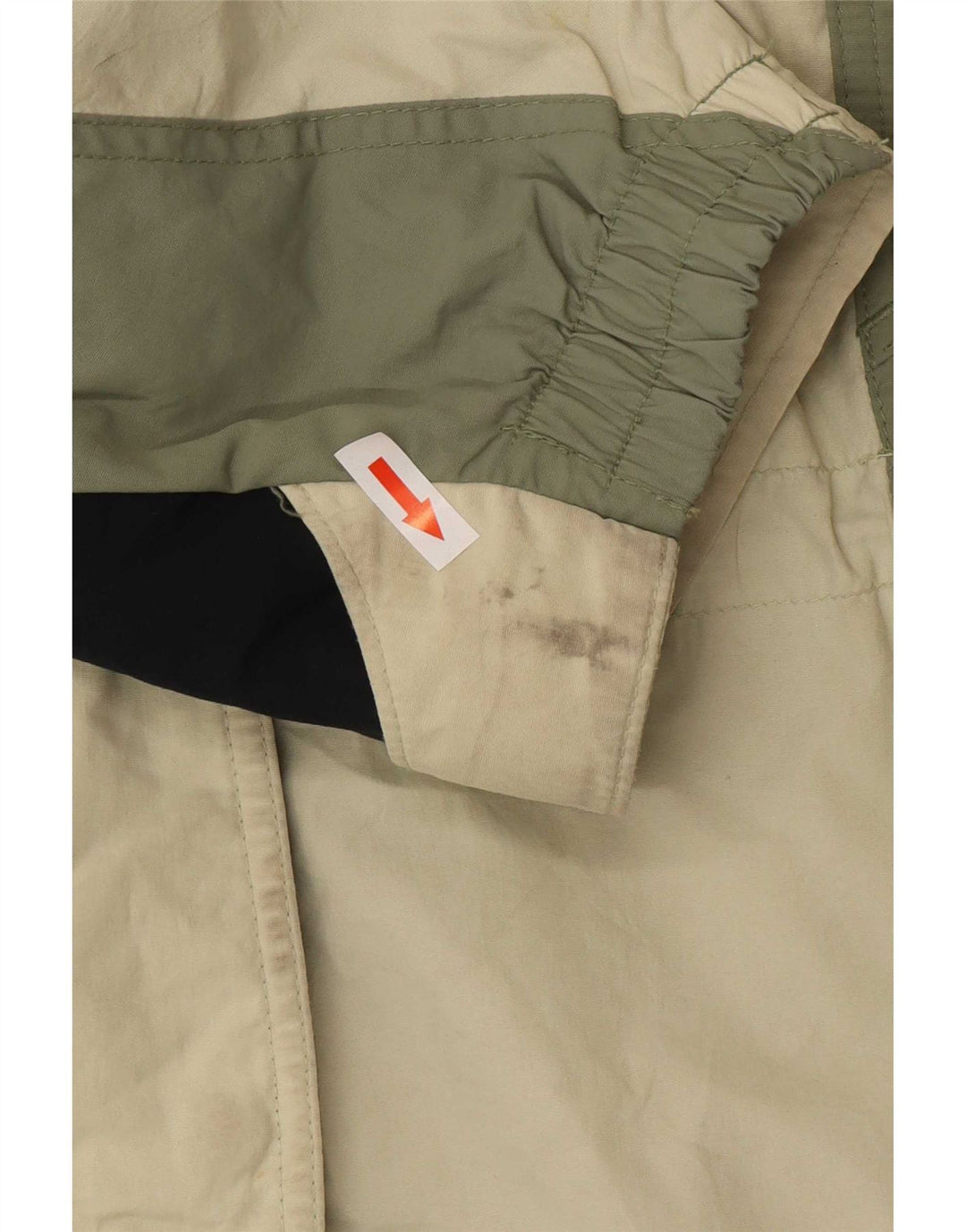 Columbia Womens Interchange Loose Fit Rain Jacket UK 16 Large Green