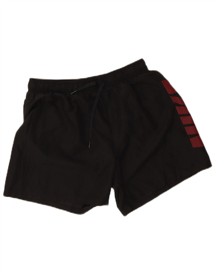 Γραφικό αθλητικό σορτς Nike, ανδρικό Dri Fit, μεγάλο μαύρο πολυεστέρα