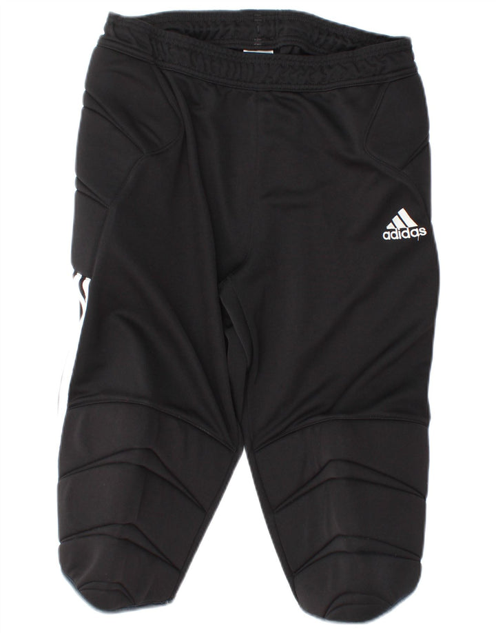 Ανδρική φόρμα αθλητικής φόρμας Adidas Climalite Capri σε μεγάλο μαύρο πολυεστέρα