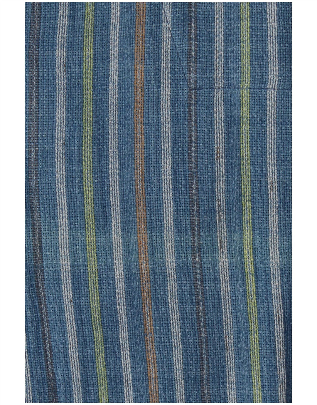 Ανδρικό πουλόβερ με κοντό μανίκι VINTAGE με ριγέ μεσαίο μπλε ριγέ