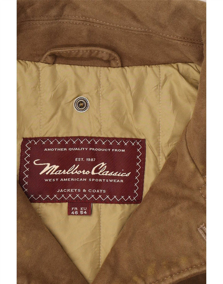 Marlboro Classics Ανδρικό Μπουφάν IT 54 2XL Beige Cotton