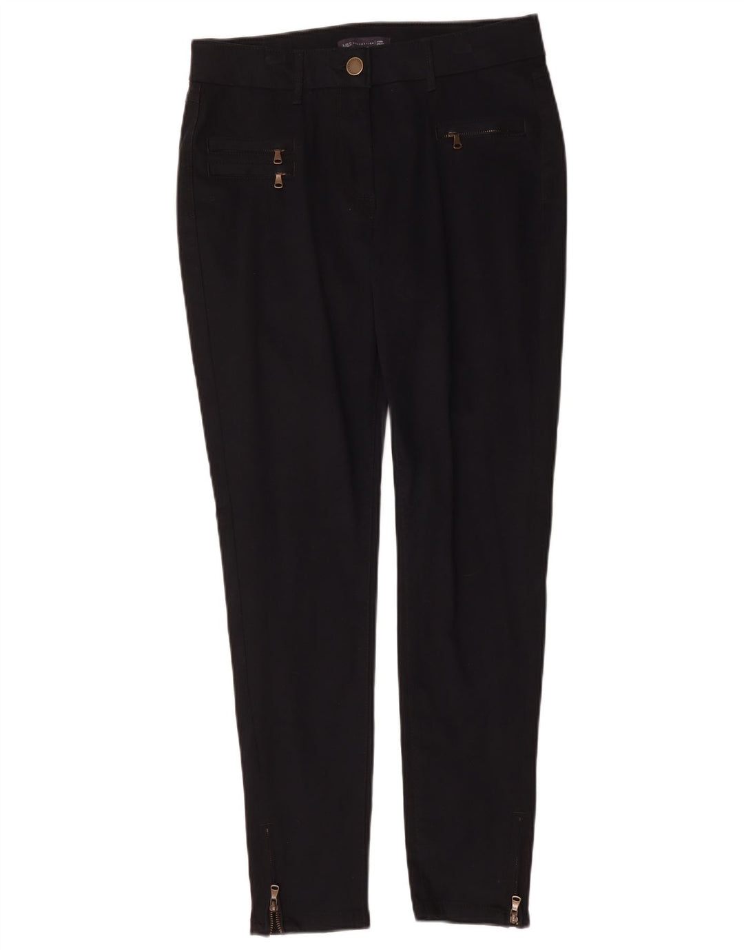 Marks & Spencer Γυναικείο Slim Cargo Παντελόνι UK 12 Medium W30 L29 Navy Blue