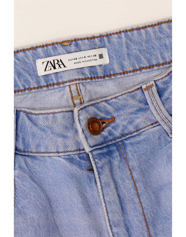 Zara Γυναικείο τζιν κωνικό EU 40 Medium W30 L28 Blue