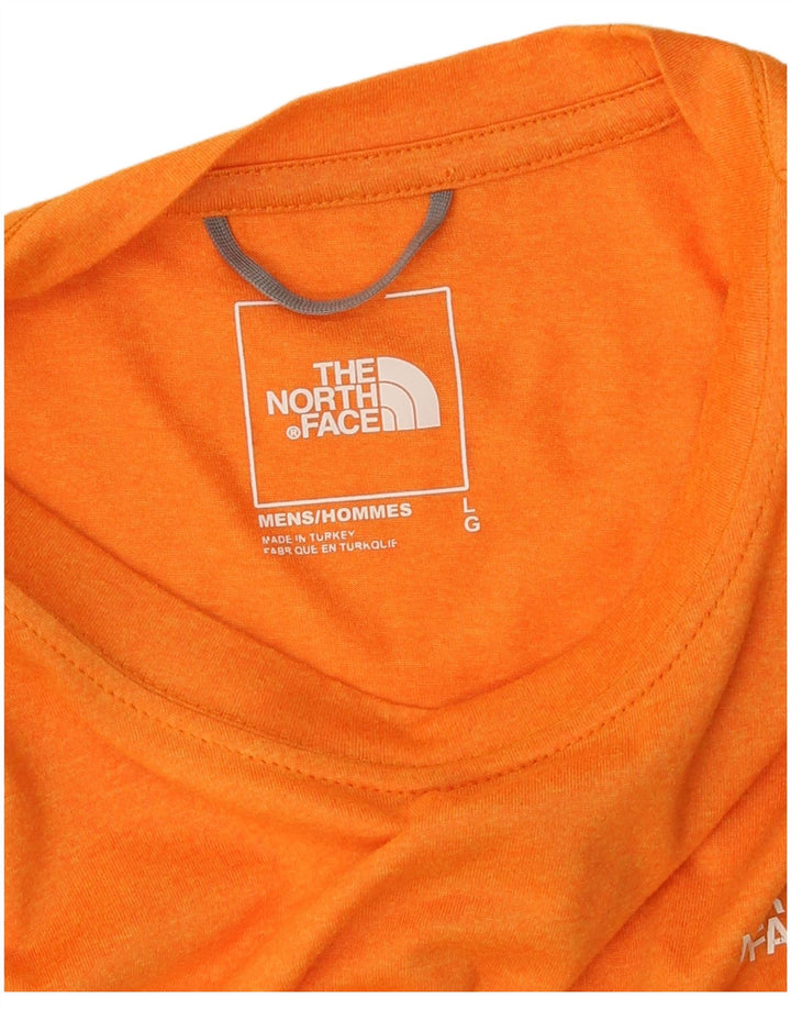 Ανδρικό T-Shirt North Face Top Large Orange