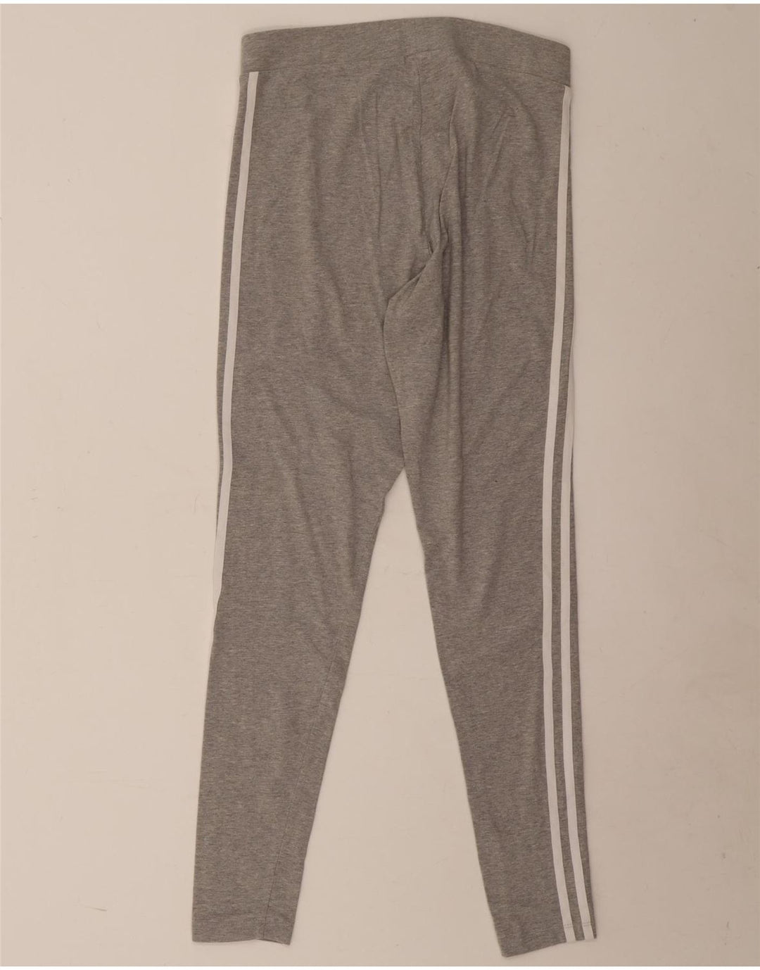 Γυναικείο κολάν Adidas UK 14 Βαμβακερό μεσαίο γκρι