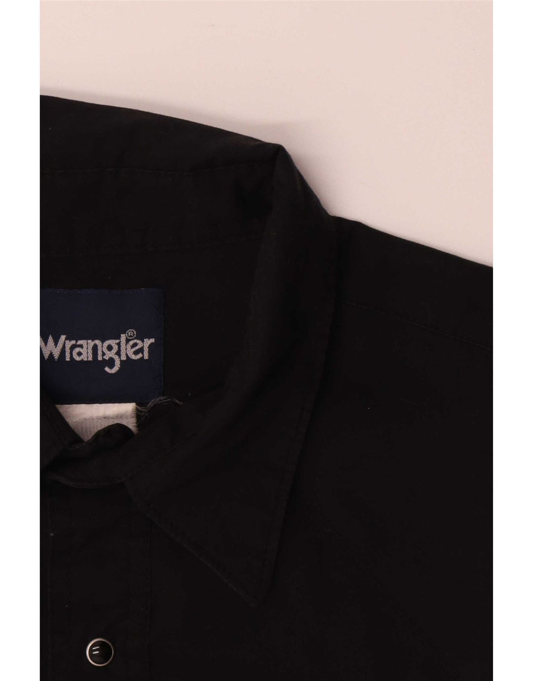 Ανδρικό πουκάμισο Wrangler XL μαύρο