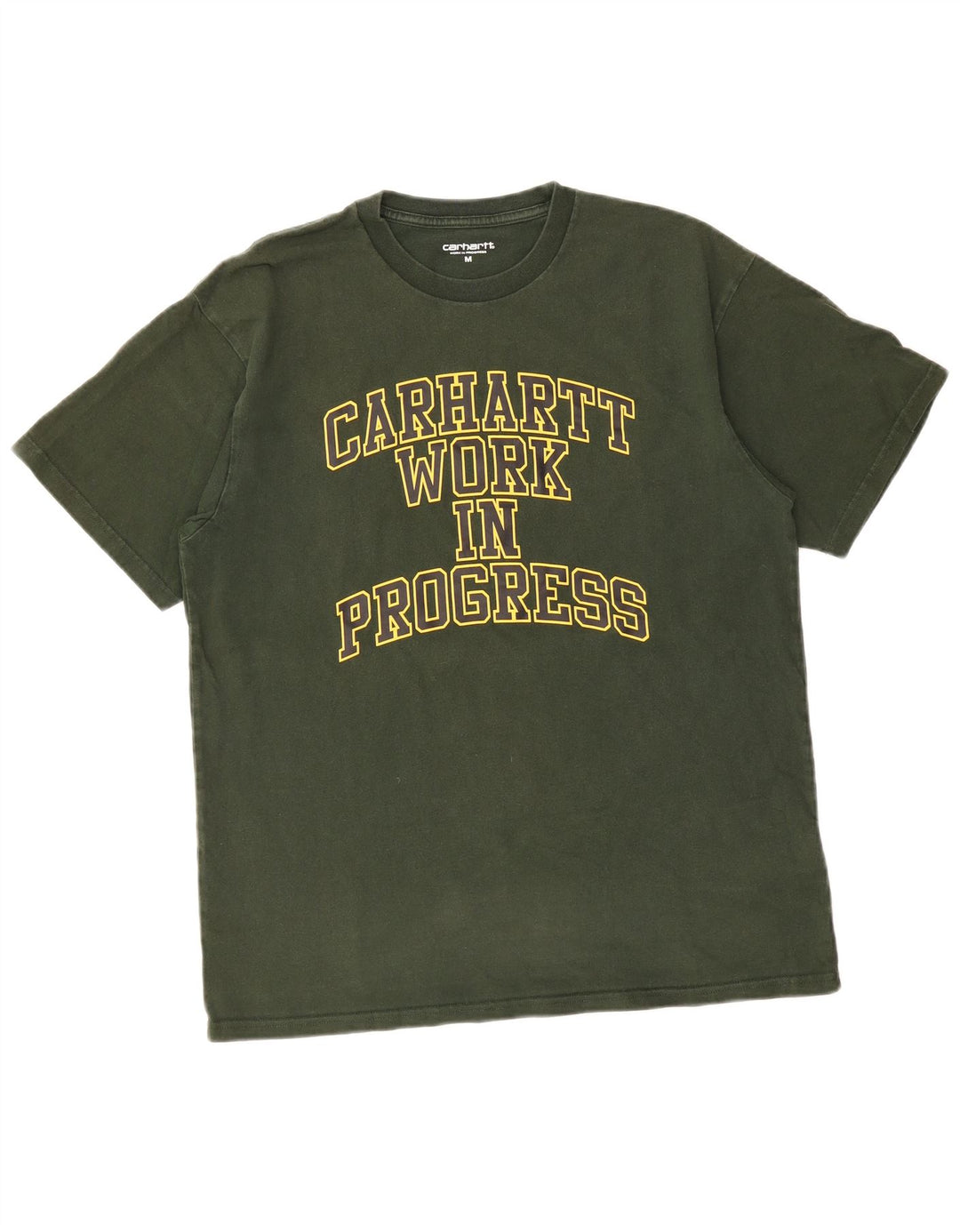 Ανδρικό γραφικό T-Shirt CARHARTT Τοπ μεσαίο πράσινο βαμβακερό