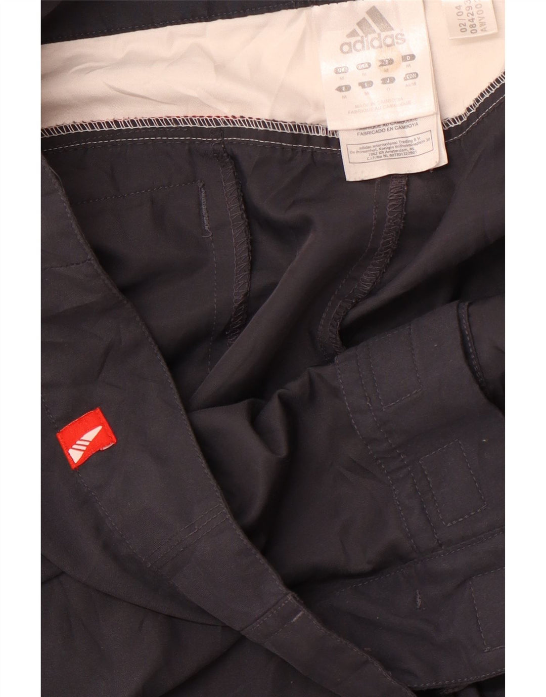 Ανδρικό σορτς κολύμβησης ADIDAS σε μεσαίο γκρι χρώμα, πολυεστέρας