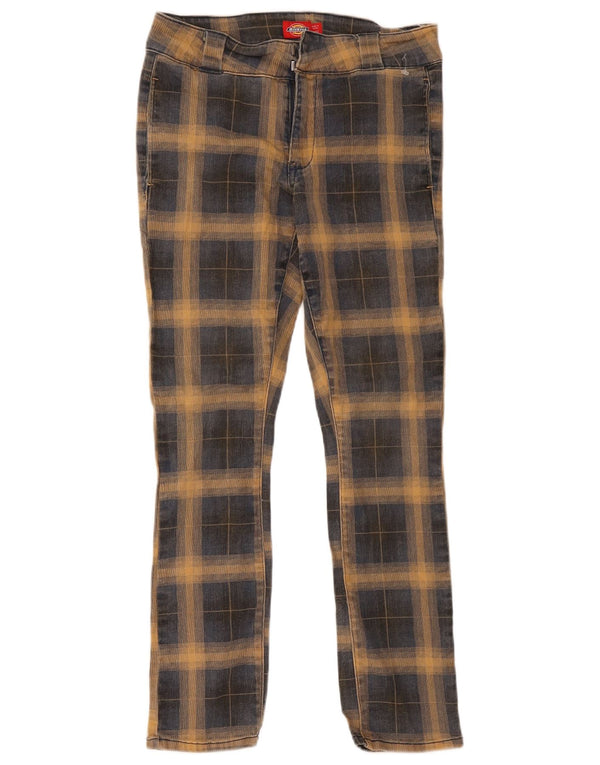 Ανδρικό παντελόνι Dickies Slim Chino US 5 Medium W27 L27 Blue Check Cotton