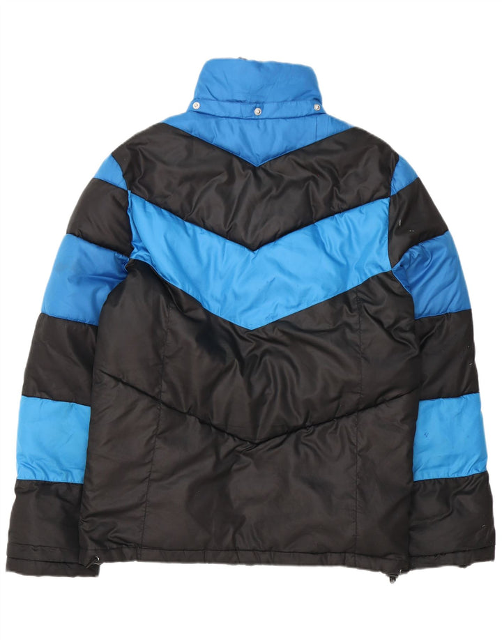 Ανδρικό μπουφάν Hummel UK 38 Medium Black Colorblock Πολυεστέρας
