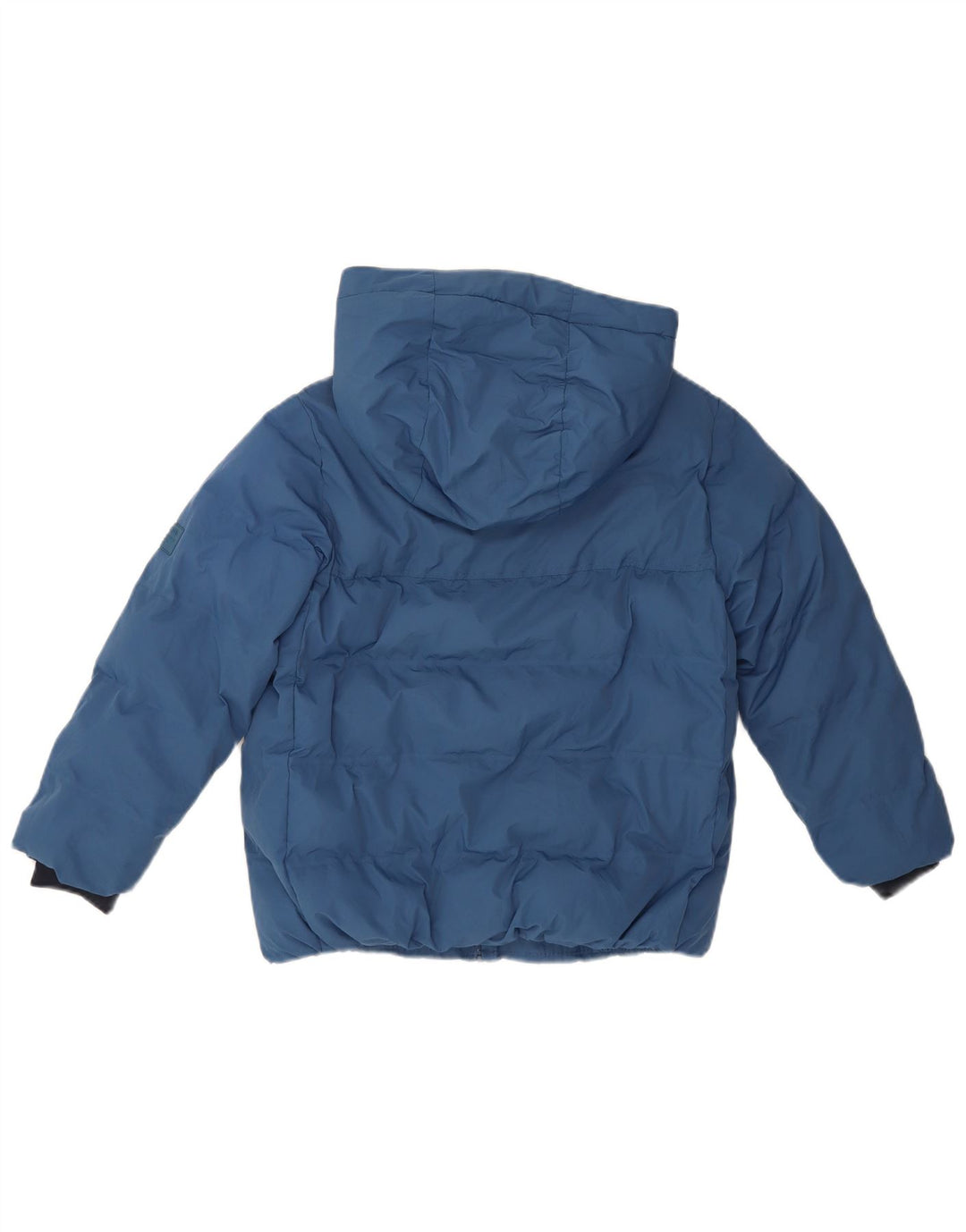 Μπουφάν Zara Boys με κουκούλα με επένδυση 8-9 ετών Μπλε Πολυεστέρας
