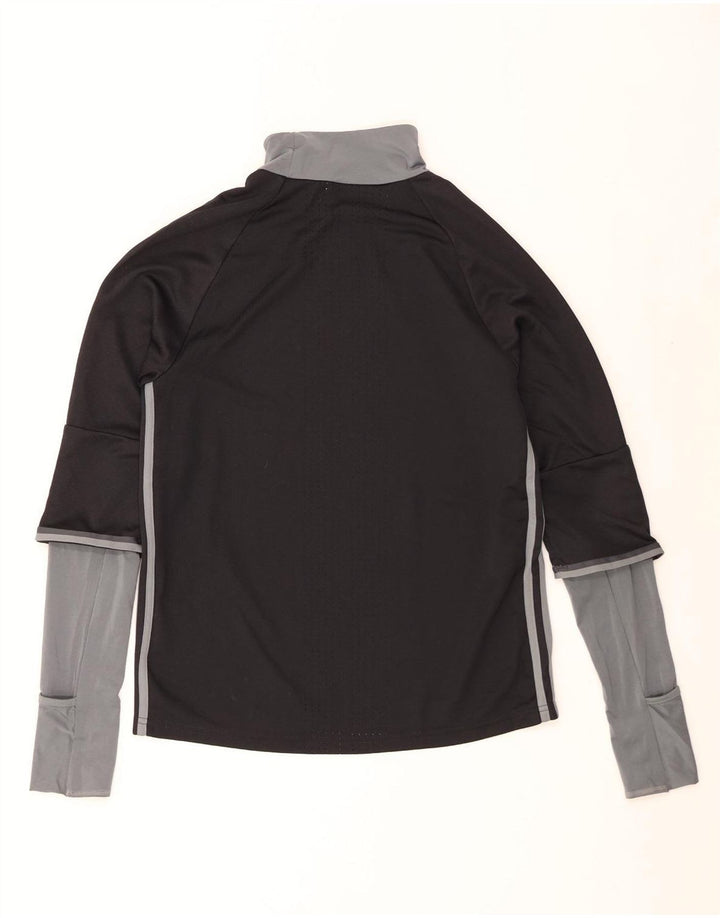 Adidas Boys Climacool Top μακριά μανίκια 13-14 ετών μαύρο χρώμα
