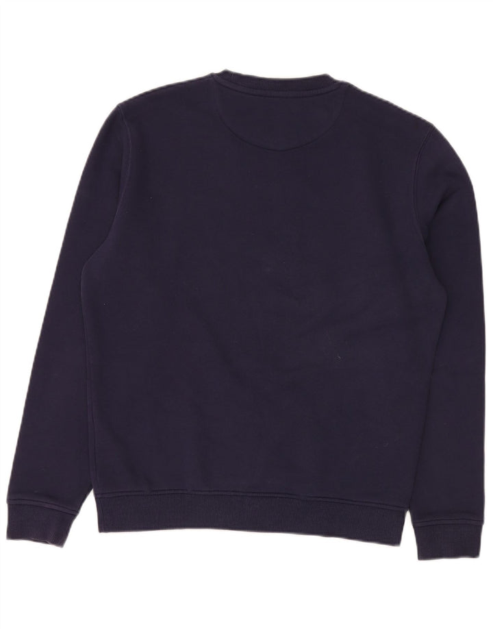 Ανδρικό φούτερ Lyle & Scott Jumper Small Navy Blue Cotton