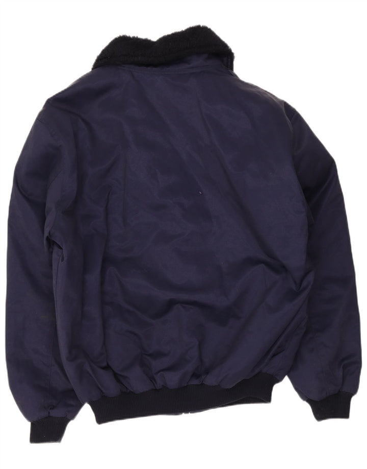 Ανδρικό μπουφάν Mascot Bomber UK 40 Large Navy Blue Colourblock Βαμβακερό