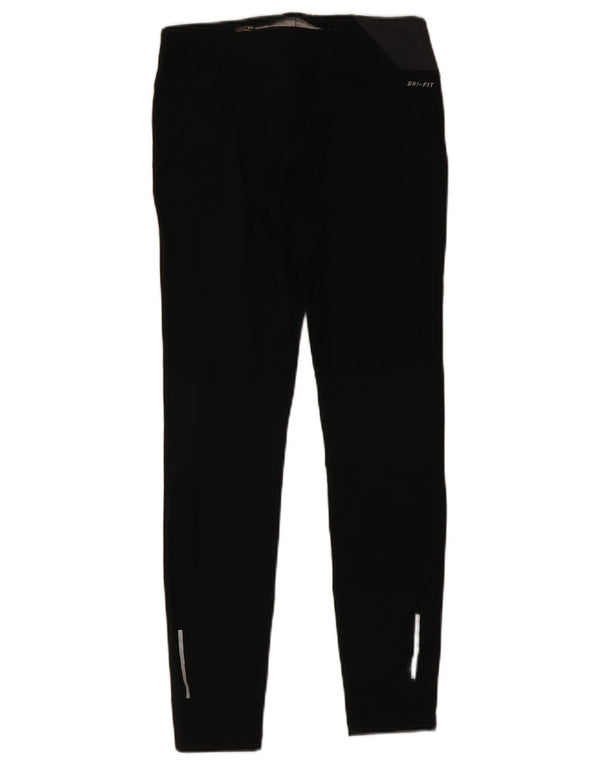 Γυναικεία κολάν Nike Dri Fit UK 12 Medium Black Colourblock Polyester