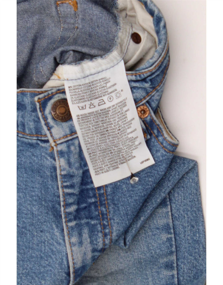 Γυναικείο τζιν Levi's Bootcut W30 L30 Μπλε βαμβακερό