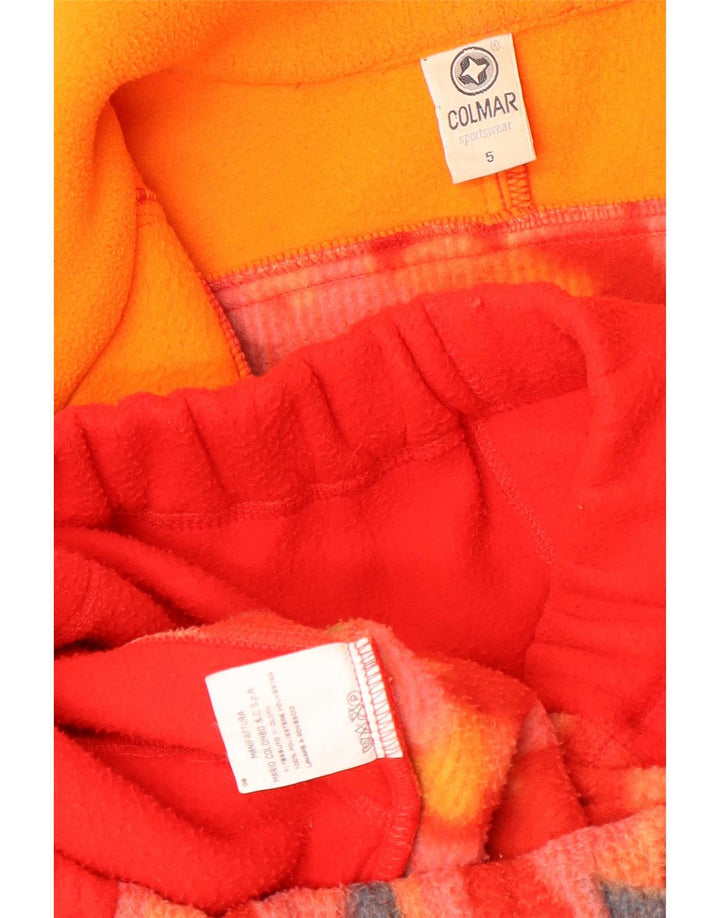 Colmar Ανδρικό φερμουάρ Fleece Jumper XL Κόκκινο γεωμετρική πολυουρεθάνη
