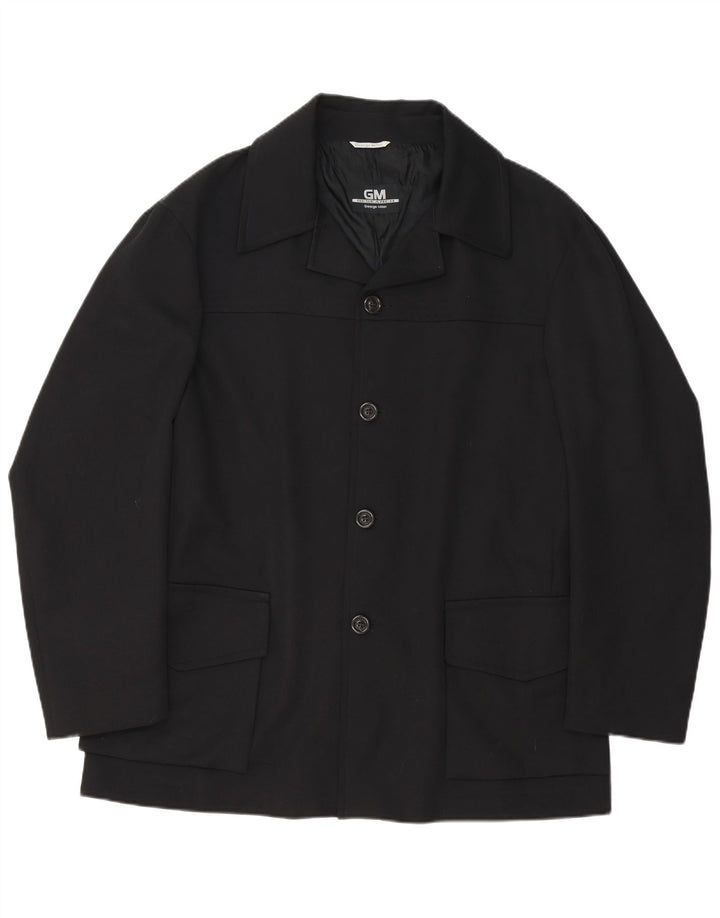 GEORGE MILLER Ανδρικό σακάκι blazer 42 κουμπιών UK 42 XL μαύρο πολυεστέρα
