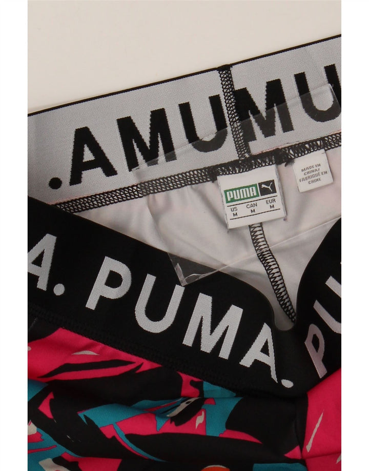 Γυναικεία γραφικά κολάν Puma UK 12 μεσαία πολύχρωμα γεωμετρικά