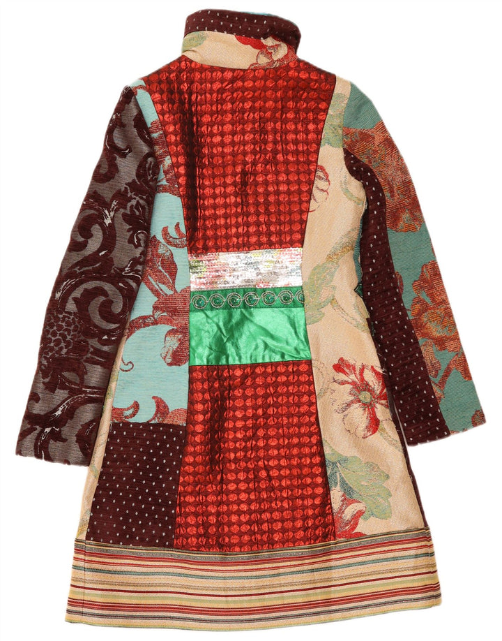 Γυναικείο παλτό Desigual Graphic EU 38 Medium πολύχρωμο Floral