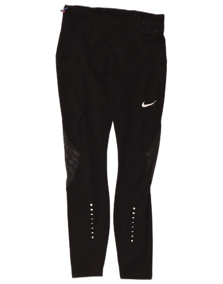 Γυναικεία κολάν NIKE Dri Fit UK 8 Small Black Polyester