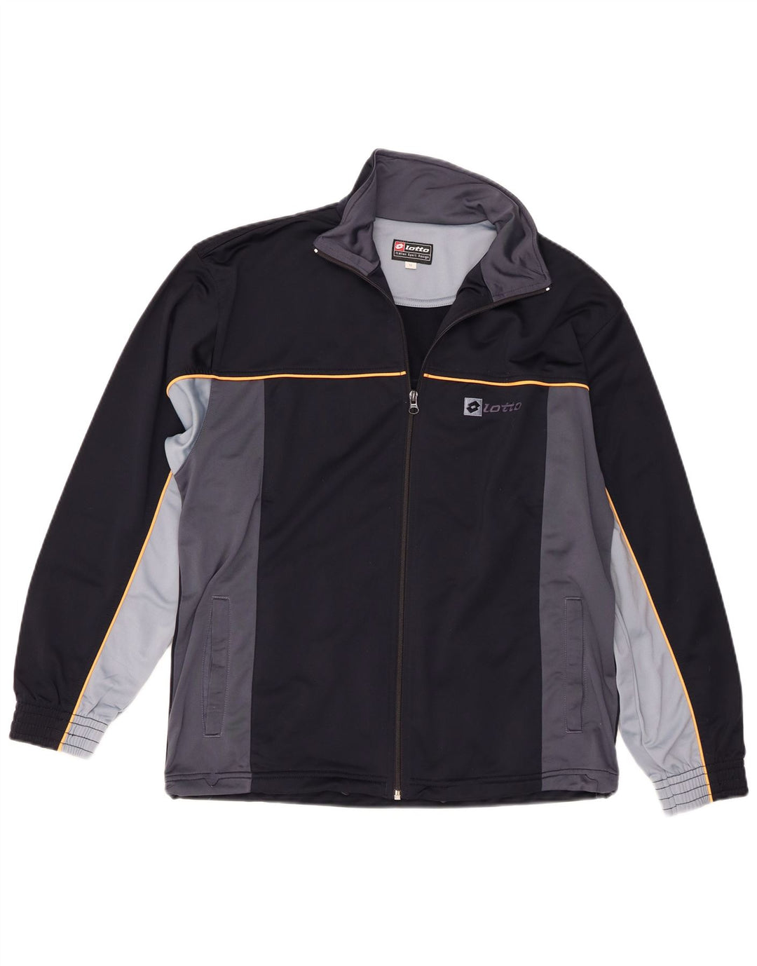 Ανδρική φόρμα Lotto Top Jacket Medium Navy Blue Colourblock Sports