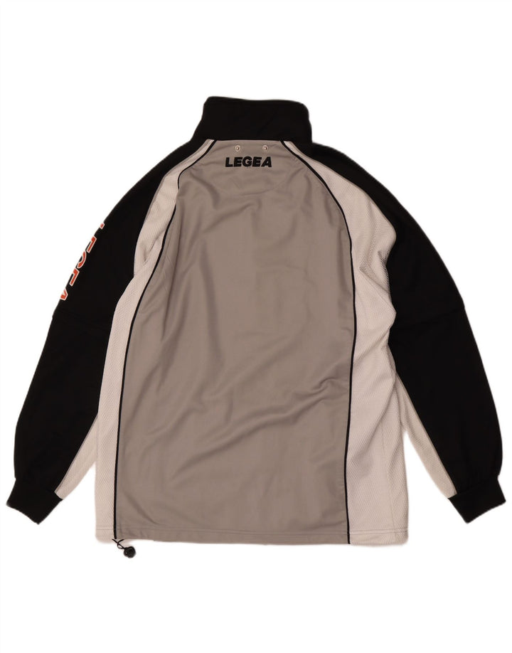 Ανδρική φόρμα αθλητικής φόρμας Legea Top Jacket μεσαίου γκρι χρώματος πολυεστέρας