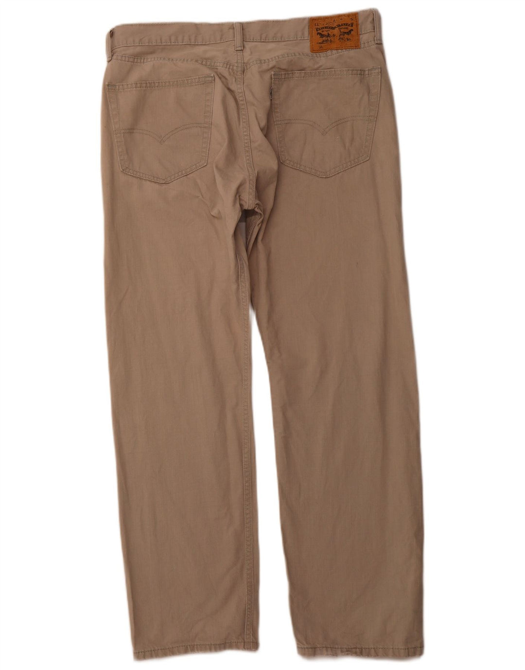 LEVI'S Ανδρικό τζιν 501 ίσιο W36 L30 Μπεζ βαμβακερό