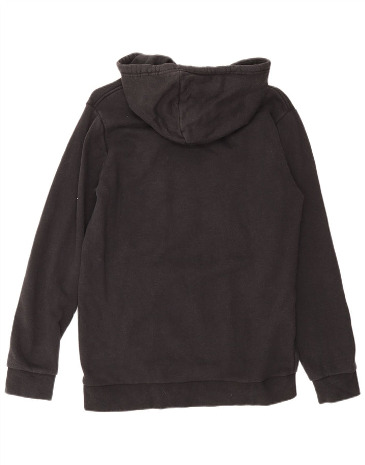 Ανδρικό γραφικό κουκούλα Adidas, μεσαίο μαύρο βαμβακερό