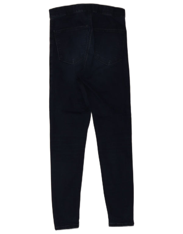 Topshop Γυναικεία Joni Skinny Jeans W28 L25 Navy Blue Cotton