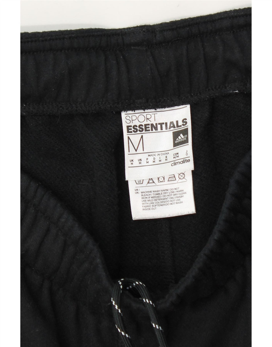 Adidas Ανδρική φόρμα Climalite Παντελόνι Joggers Μεσαίο Μαύρο Πολυεστέρα