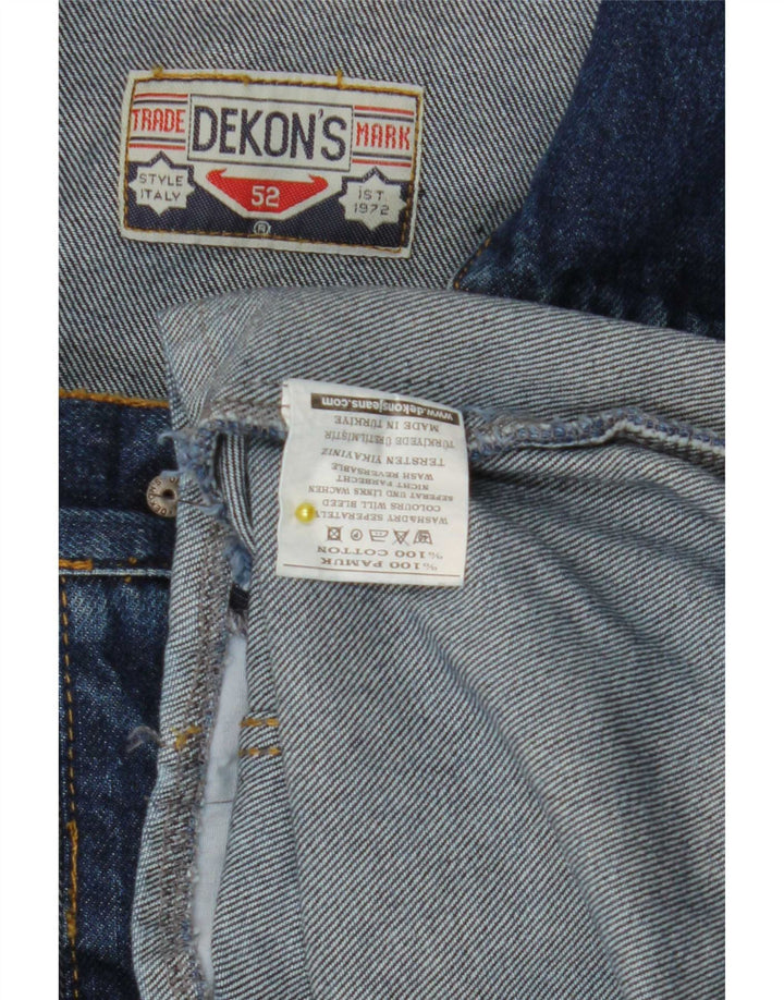 Vintage Ανδρικό Τζιν Μπουφάν EU 52 XL Μπλε Βαμβακερό