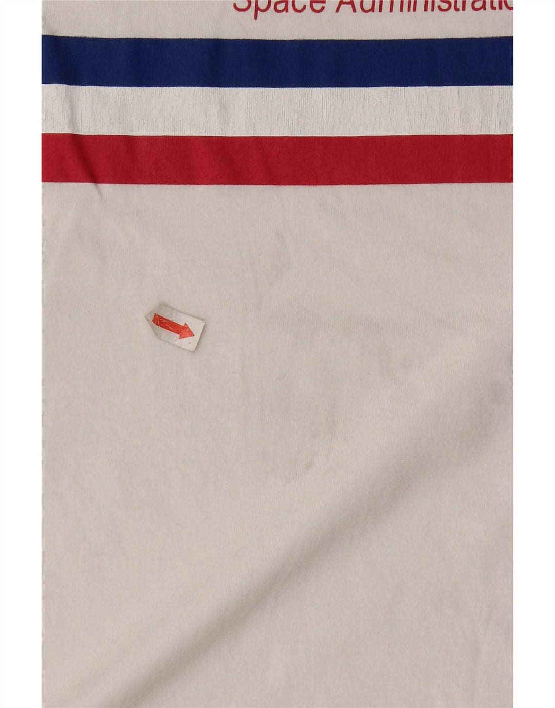 Ανδρικό γραφικό μπλουζάκι Alpha Industries Top Βαμβακερό μεσαίο λευκό ριγέ