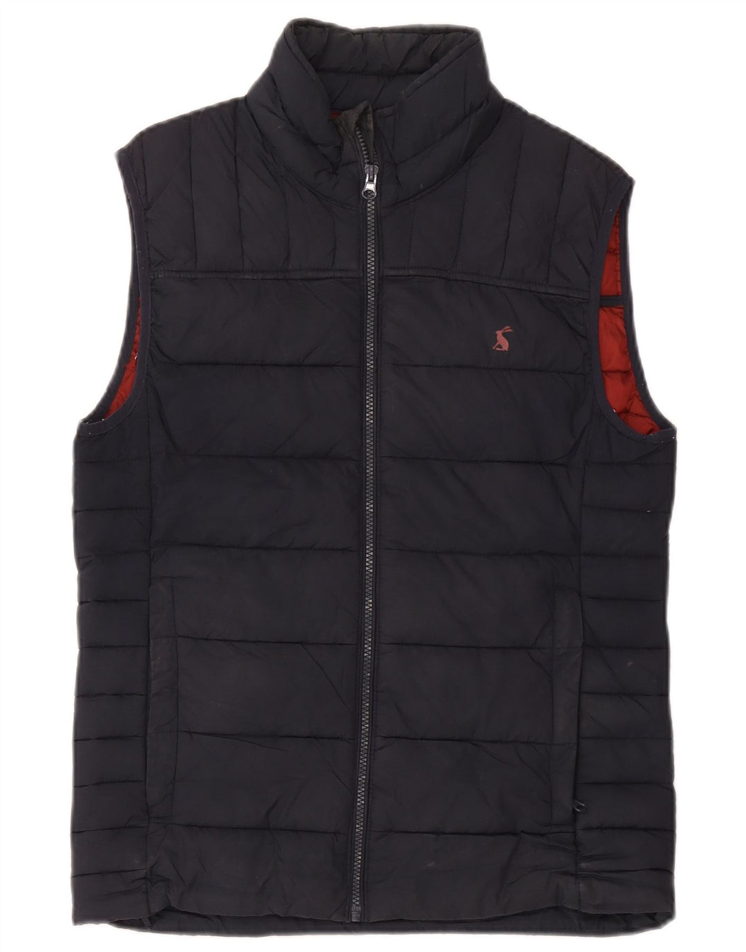 Γυναικείο Joules Oversized Gilet UK 10 Small Navy Blue Polyester