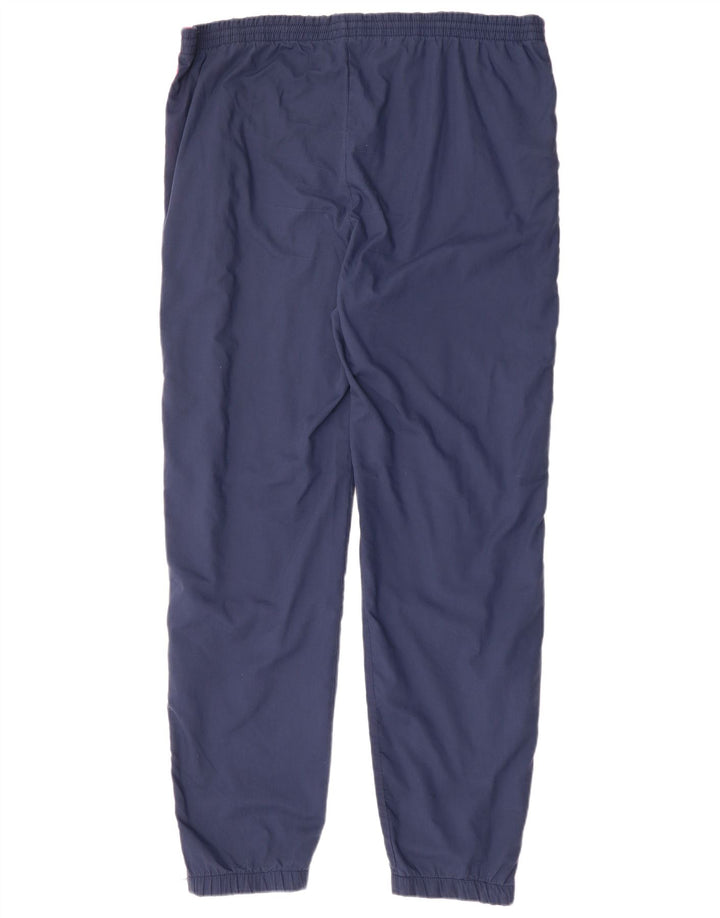 Ανδρική φόρμα VINTAGE Παντελόνι Joggers XL Navy Blue Colorblock