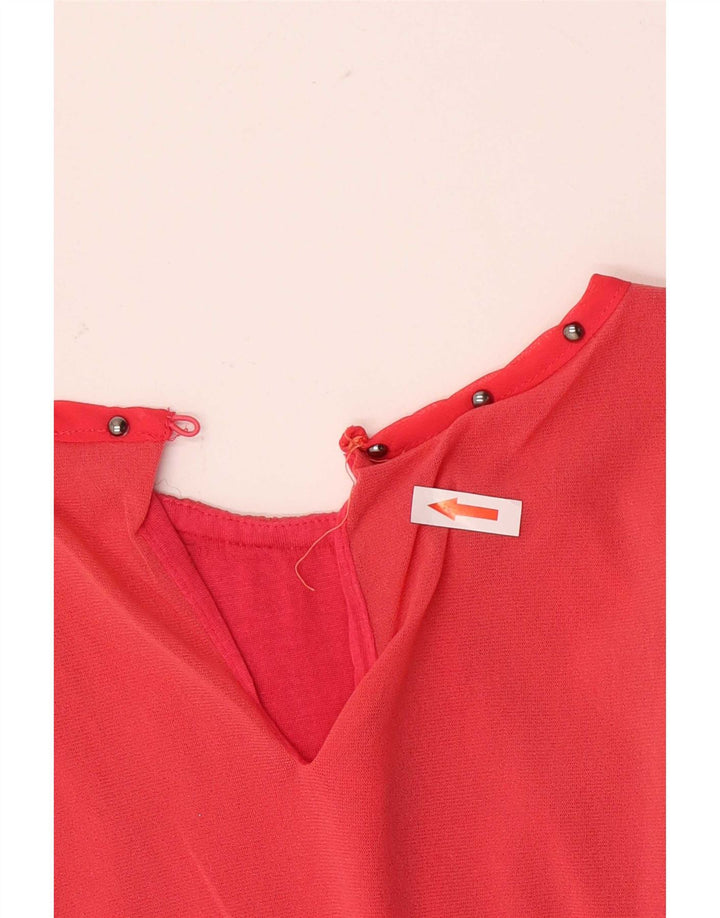 Guess Γυναικεία Αμάνικη Μπλούζα Τοπ UK 10 Small Pink