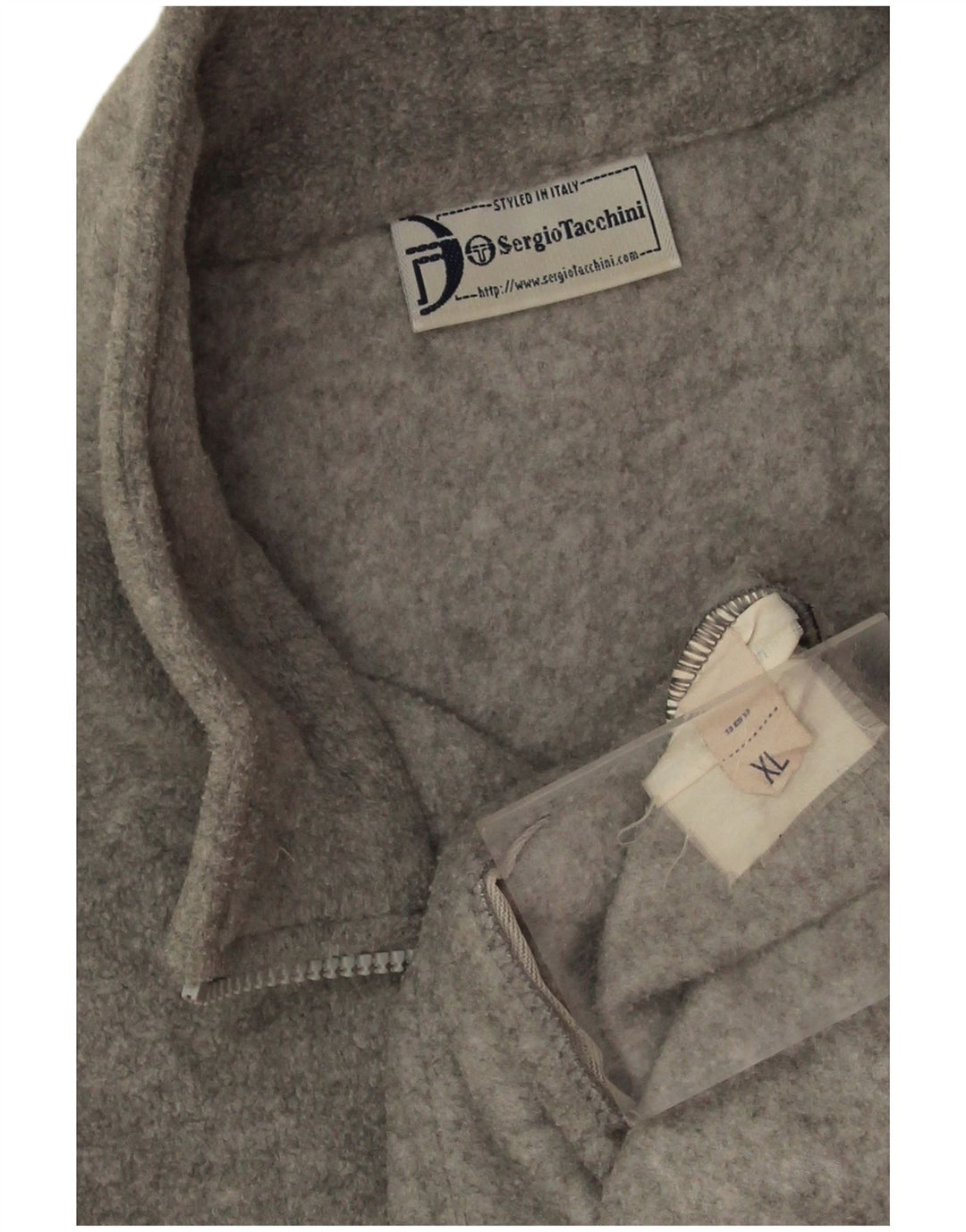 Sergio Tacchini Ανδρικό Fleece Jacket UK 42 XL Grey Flecked