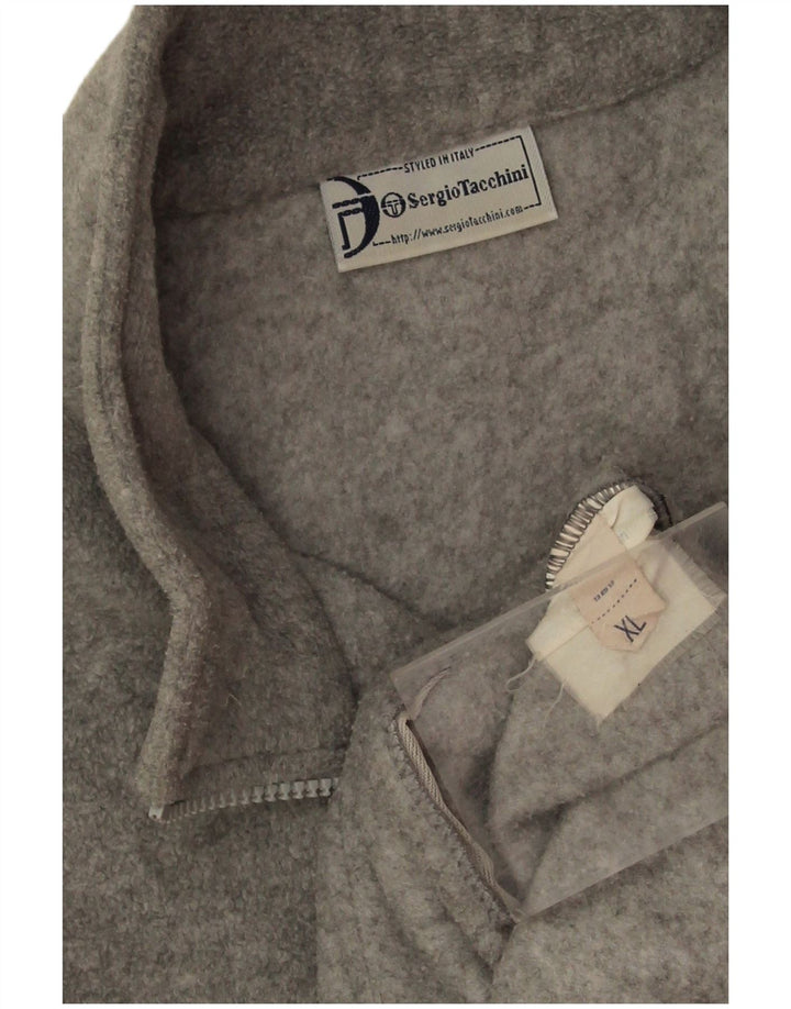 Sergio Tacchini Ανδρικό Fleece Jacket UK 42 XL Grey Flecked
